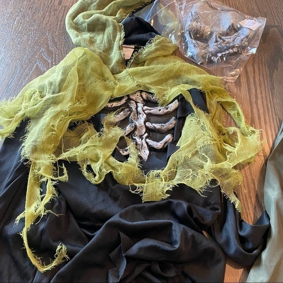 Kids zombie skeleton Halloween costume - Picture 4 of 5